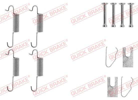 QUICK BRAKE Комплектующие, тормозная колодка 105-0527